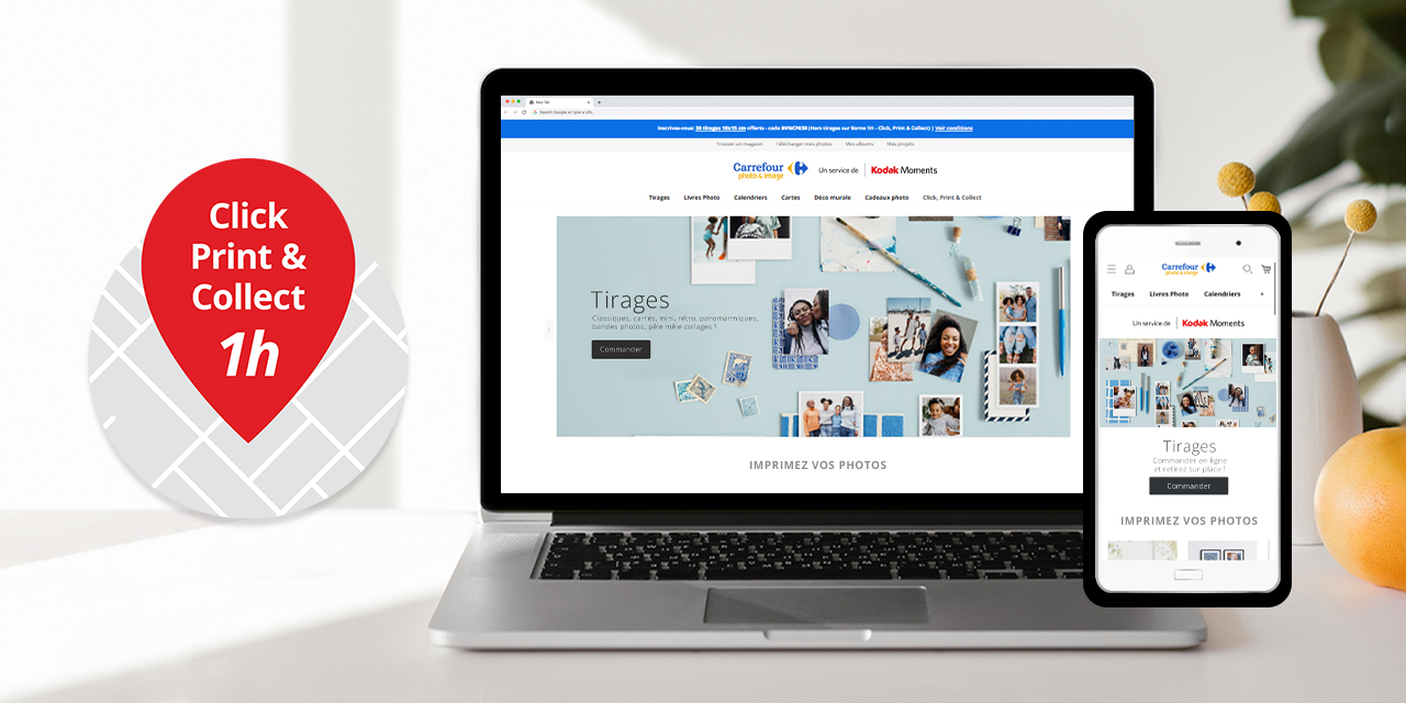 Photo retrait en magasin 1heure